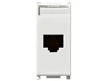 VIMAR Vimar 14339.5 Presa RJ45 Netsafe Cat5e FTP 110 bianco