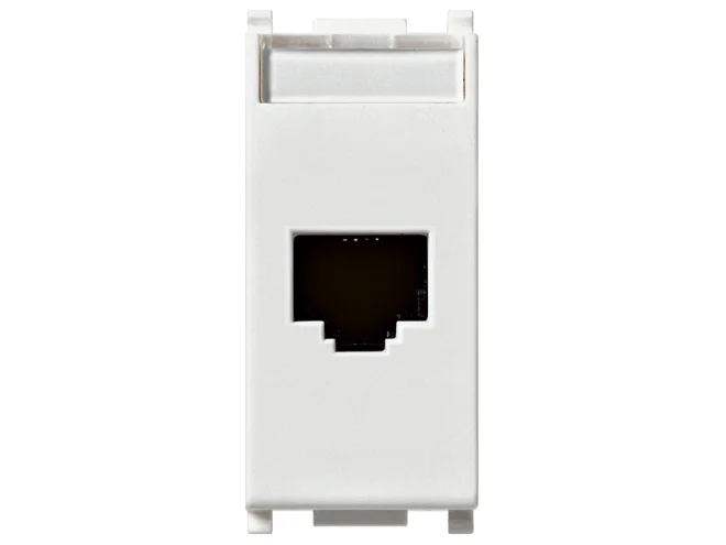 VIMAR Vimar 14339.5 Presa RJ45 Netsafe Cat5e FTP 110 bianco