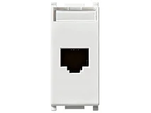 VIMAR Vimar 14339.6 Presa RJ45 Netsafe Cat6 UTP 110 bianco