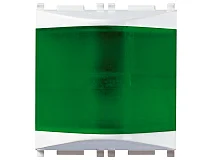 VIMAR Vimar 14387.V Spia prismatica verde bianco