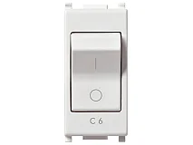 VIMAR Vimar 14405.06 Interruttore MT 1P+N C6 120-230V bianco