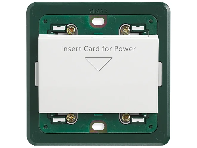 VIMAR Vimar 14466 Interruttore a badge 230V bianco