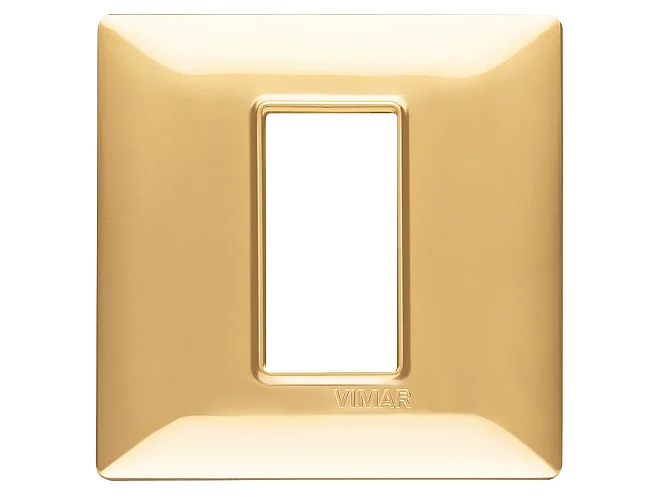 VIMAR Vimar 14641.24 Placca 1M oro lucido