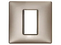 VIMAR Vimar 14641.74 Placca 1M nichel perlato