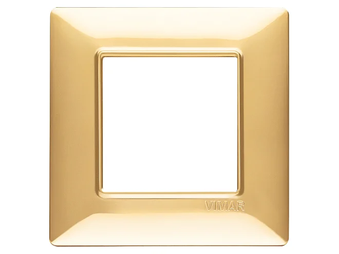 VIMAR Vimar 14642.24 Placca 2M oro lucido