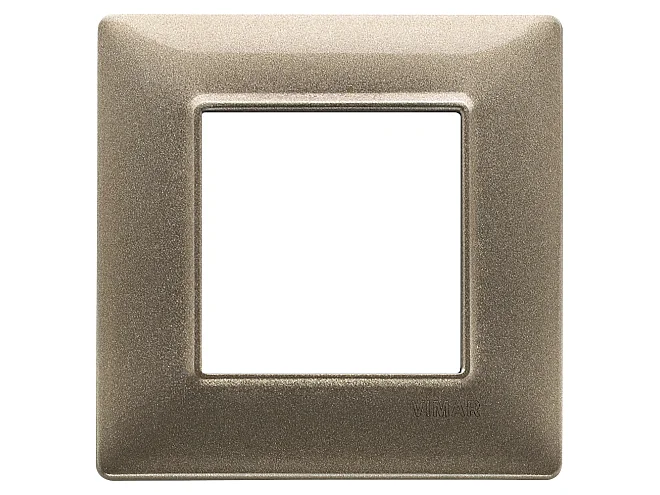 VIMAR Vimar 14642.70 Placca 2M bronzo metallizzato