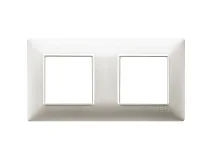 VIMAR Vimar 14643.21 Placca 4M (2+2) int71 nichel opaco