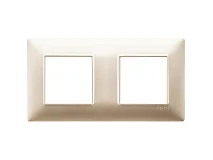 VIMAR Vimar 14643.22 Placca 4M(2+2)int71champagne opaco