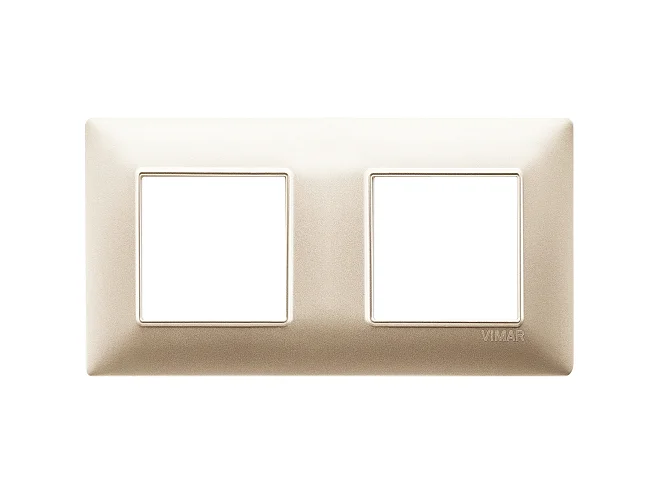 VIMAR Vimar 14643.22 Placca 4M(2+2)int71champagne opaco