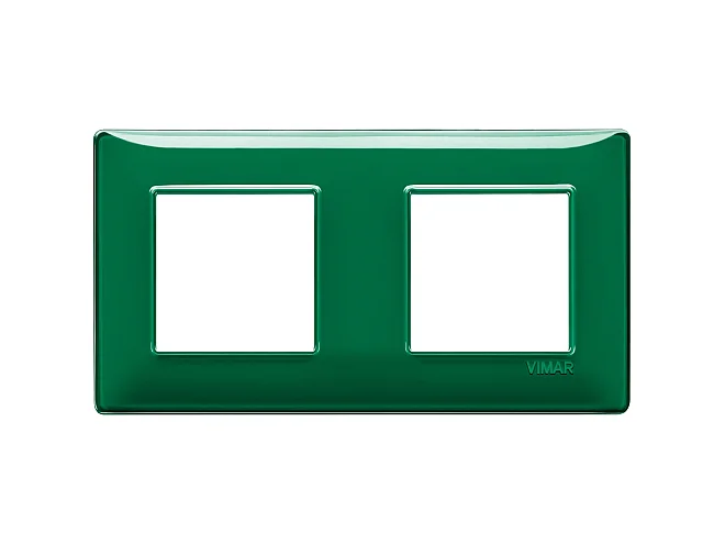 VIMAR Vimar 14643.47 Placca 4M (2+2) int71 Reflex smeraldo