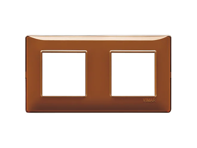 VIMAR Vimar 14643.49 Placca 4M (2+2) int71 Reflex tabacco