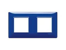 VIMAR Vimar 14643.50 Placca 4M (2+2) int71 Reflex zaffiro