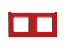 VIMAR Vimar 14643.51 Placca 4M (2+2) int71 Reflex rubino