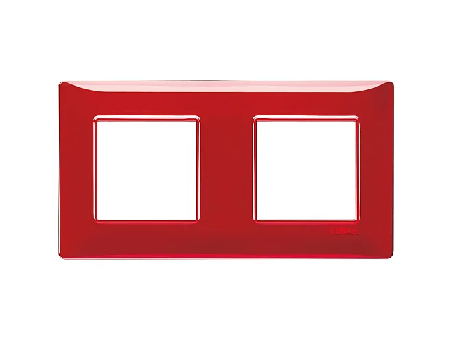 VIMAR Vimar 14643.51 Placca 4M (2+2) int71 Reflex rubino