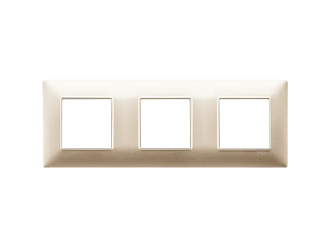 VIMAR Vimar 14644.22 Placca 6M (2+2+2) int71champagne opaco