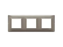 VIMAR Vimar 14644.40 Placca 6M (2+2+2) int71 Reflex cenere