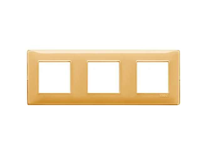 VIMAR Vimar 14644.43 Placca 6M (2+2+2) int71 Reflex ambra