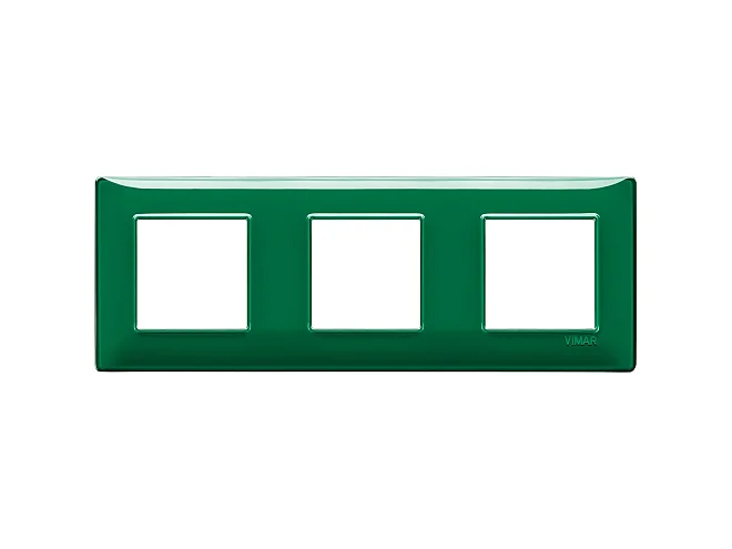 VIMAR Vimar 14644.47 Placca 6M (2+2+2) int71 Reflex smeraldo