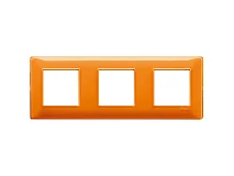 VIMAR Vimar 14644.48 Placca 6M (2+2+2) int71 Reflex arancio
