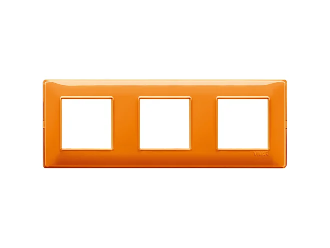 VIMAR Vimar 14644.48 Placca 6M (2+2+2) int71 Reflex arancio