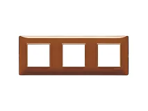 VIMAR Vimar 14644.49 Placca 6M (2+2+2) int71 Reflex tabacco