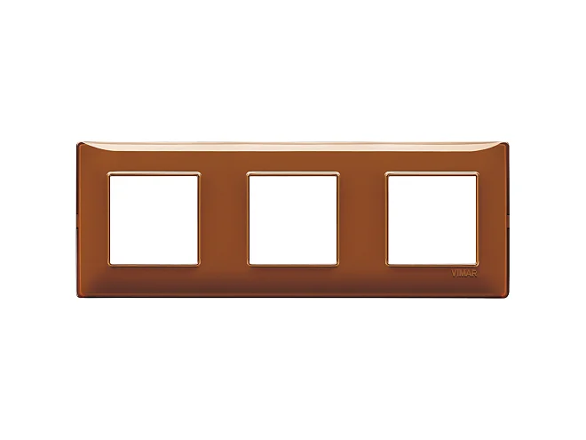 VIMAR Vimar 14644.49 Placca 6M (2+2+2) int71 Reflex tabacco