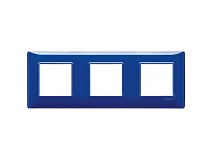 VIMAR Vimar 14644.50 Placca 6M (2+2+2) int71 Reflex zaffiro