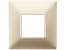 VIMAR Vimar 14647.22 Placca 2M BS champagne opaco