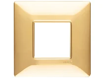 VIMAR Vimar 14647.24 Placca 2M BS oro lucido