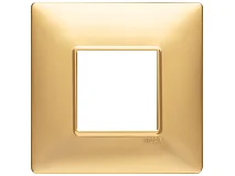 VIMAR Vimar 14647.25 Placca 2M BS oro opaco