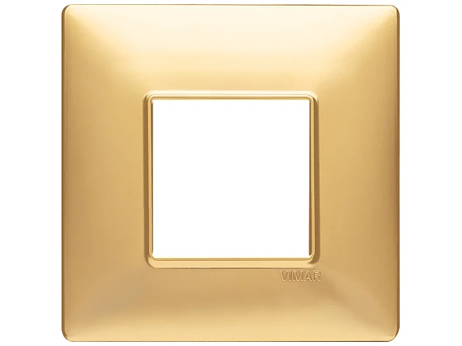 VIMAR Vimar 14647.25 Placca 2M BS oro opaco