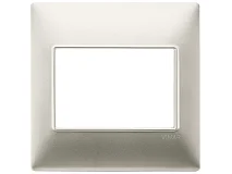 VIMAR Vimar 14648.21 Placca 3M BS nichel opaco