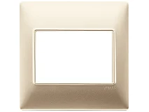 VIMAR Vimar 14648.22 Placca 3M BS champagne opaco