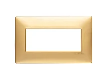 VIMAR Vimar 14649.25 Placca 5M BS oro opaco