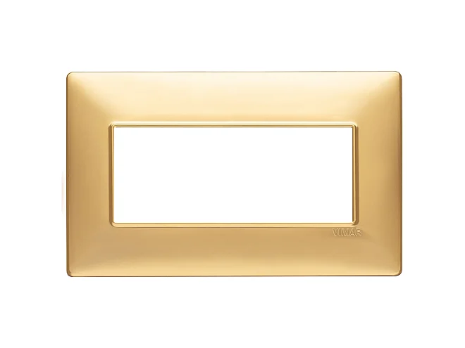 VIMAR Vimar 14649.25 Placca 5M BS oro opaco
