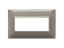 VIMAR Vimar 14649.40 Placca 5M BS Reflex cenere
