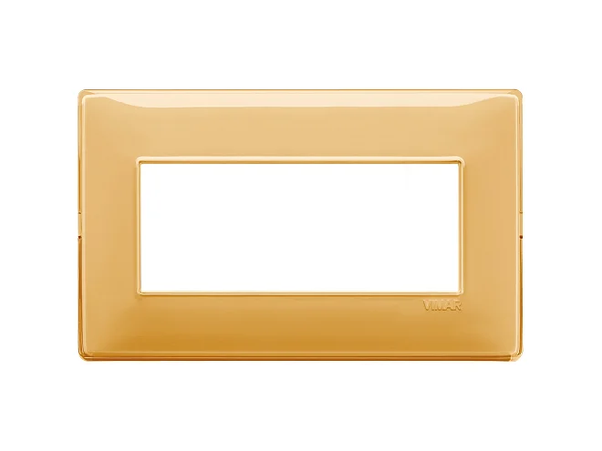 VIMAR Vimar 14649.43 Placca 5M BS Reflex ambra
