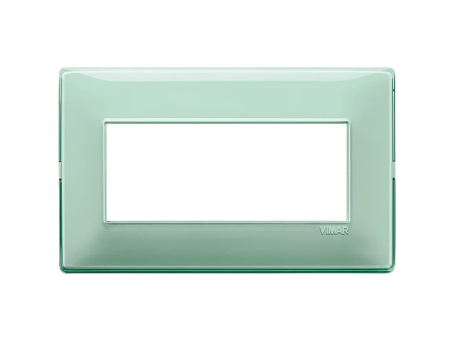 VIMAR Vimar 14649.44 Placca 5M BS Reflex menta