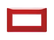 VIMAR Vimar 14649.51 Placca 5M BS Reflex rubino