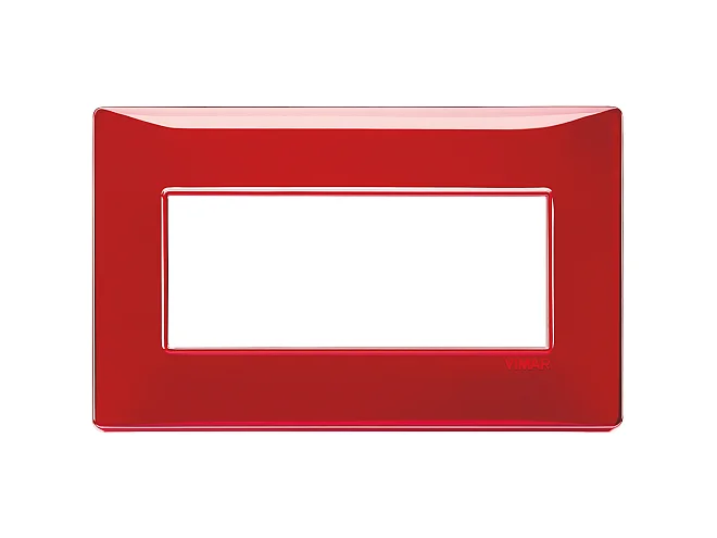 VIMAR Vimar 14649.51 Placca 5M BS Reflex rubino