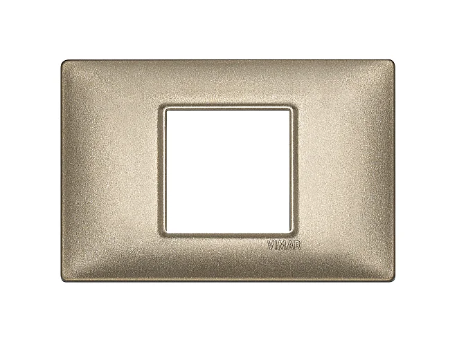 VIMAR Vimar 14652.70 Placca 2M centrali bronzo metallizzato