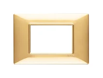 VIMAR Vimar 14653.24 Placca 3M oro lucido