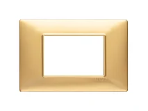 VIMAR Vimar 14653.25 Placca 3M oro opaco