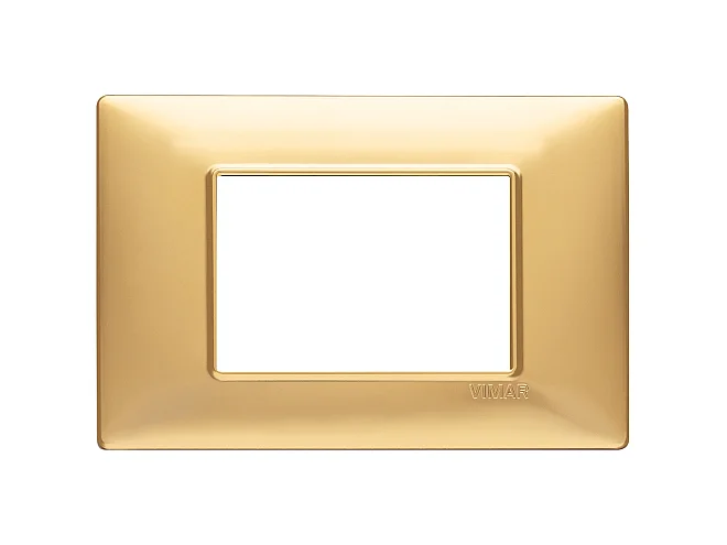 VIMAR Vimar 14653.25 Placca 3M oro opaco