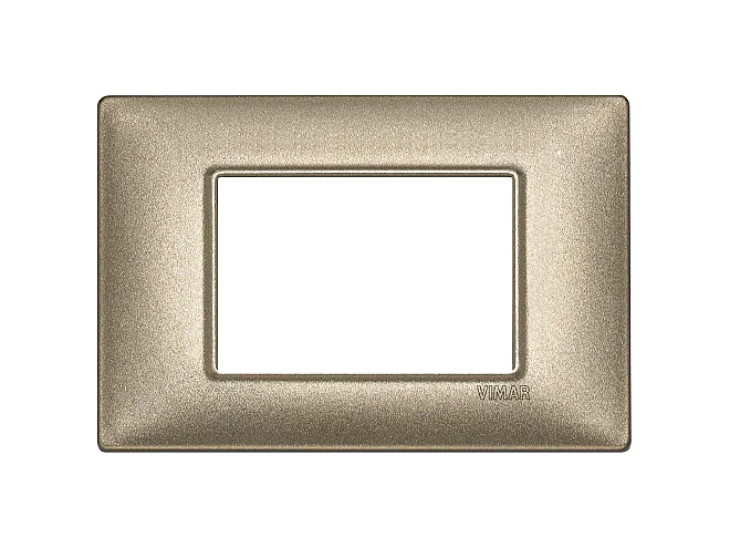 VIMAR Vimar 14653.70 Placca 3M bronzo metallizzato