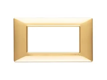 VIMAR Vimar 14654.24 Placca 4M oro lucido