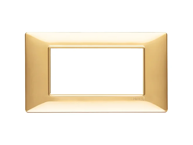 VIMAR Vimar 14654.24 Placca 4M oro lucido