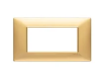 VIMAR Vimar 14654.25 Placca 4M oro opaco