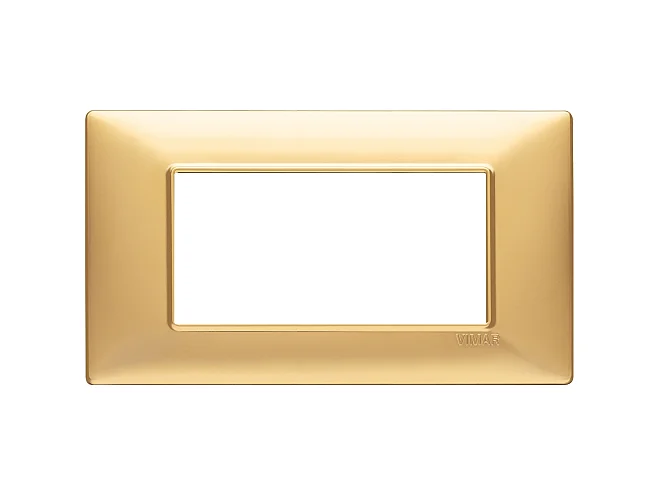 VIMAR Vimar 14654.25 Placca 4M oro opaco