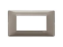VIMAR Vimar 14654.40 Placca 4M Reflex cenere